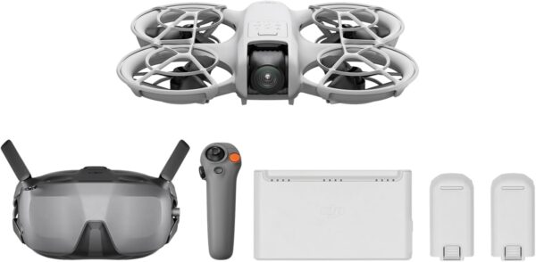 Drone ultra-compact - DJI - Neo Fly More Combo - 135g, accessoires inclus, capture cinématographique