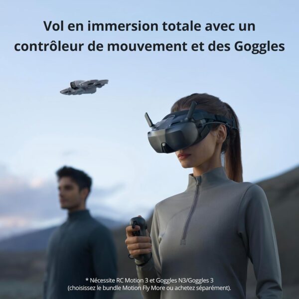 Drone ultra-compact - DJI - Neo Fly More Combo - 135g, accessoires inclus, capture cinématographique – Image 3