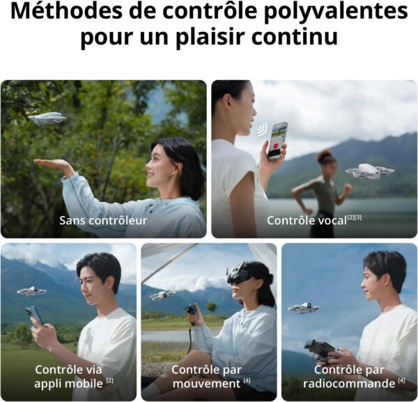 Drone ultra-compact - DJI - Neo Fly More Combo - 135g, accessoires inclus, capture cinématographique – Image 6