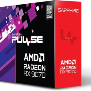 SAPPHIRE - Carte graphique - PURE AMD RADEON™ RX 9070 XT GAMING OC - 16 GB - Dual HDMI / Dual DP