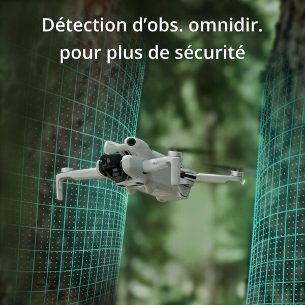 Drone pliable DJI Mini 4K Fly More Combo - Blanc - Autonomie 31 min - Portée +1000 m – Image 6