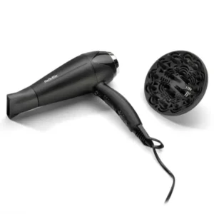 Sèche-cheveux - BaByliss - D572DE Turbo Smooth 2200 avec Technologie Ionique et Céramique