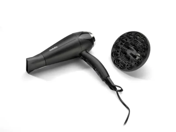 Sèche-cheveux - BaByliss - D572DE Turbo Smooth 2200 avec Technologie Ionique et Céramique