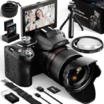 Appareil photo numérique - Non spécifié - 5K - 64mp - Zoom 16x - Écran 3,0 pouces 180°