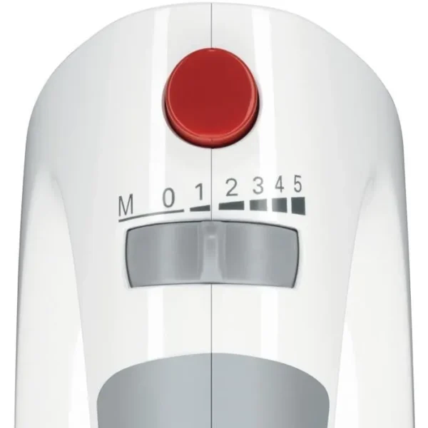 Batteur et mixeur plongeant - BOSCH - MFQ3540 - 450W - 5 vitesses - 2 fouets - 2 crochets pétrisseurs – Image 9