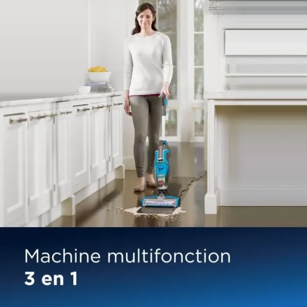 BISSELL Nettoyeur Multifonction 3 en 1 CrossWave 17132 Filaire - Aspirateur / Nettoyeur / Sécheur 3-en-1 pour sols durs et moquettes – Image 6