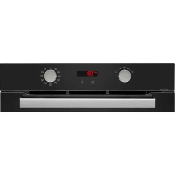 Four encastrable pyrolyse BRANDT BXP5559B - Noir - Multifonction - Porte froide - 67l - Fonctions vapeur – Image 6