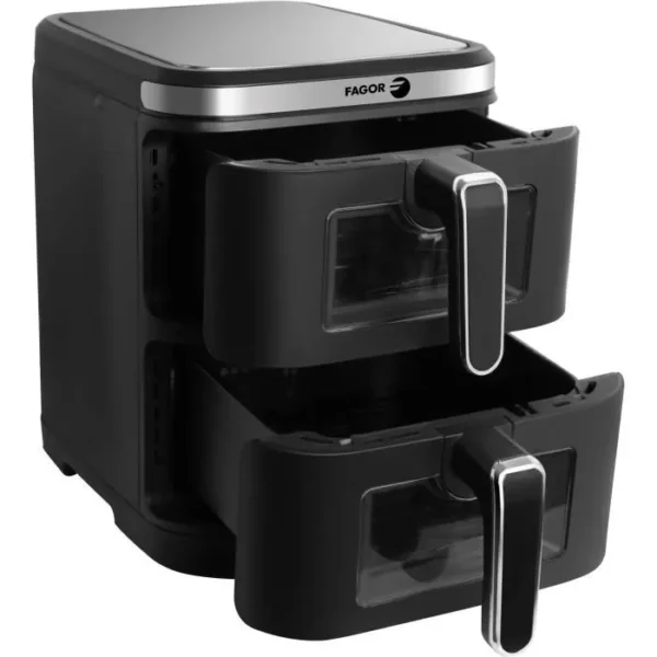 Friteuse sans huile FAGOR - Airfryer FGD11 - Capacité 11L - Double cuves 5,5 L - 12 programmes de cuisson - 2800W – Image 3