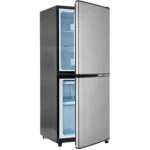 Réfrigérateur bi-zone basse consommation 106L réfrigérateur 60L + congélateur 4 étoiles 46L, 7 réglages de température éclairage