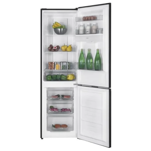 Réfrigérateur congélateur bas CONTINENTAL EDISON - 251L -Total No Frost(Sans givre) - Noir - L 55 cm x H 180 cm – Image 5