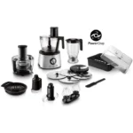 Robot de cuisine 6-en-1 - PHILIPS - HR7778/00 - 1300 W - 3,4 L - Inox
