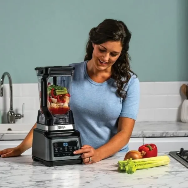 Robot multifonction Ninja : robot de cuisine, mixeur multi-usage et personnel - BN800EU 3 en 1 Auto-IQ – Image 3
