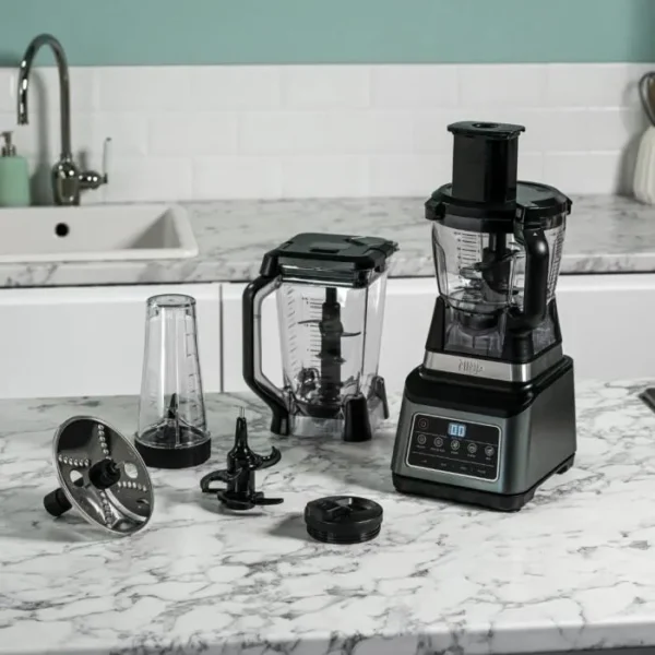 Robot multifonction Ninja : robot de cuisine, mixeur multi-usage et personnel - BN800EU 3 en 1 Auto-IQ – Image 2