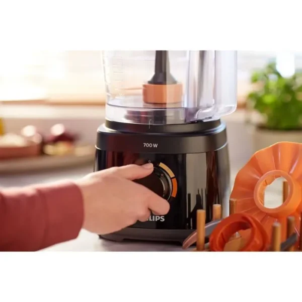 Robot multifonctions - PHILIPS - HR7320/00 - 700 W - 19 fonctions - 1,5 L - Blanc – Image 4